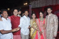 YS Jagan at Subbarami Reddy Grandson Marriage